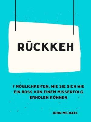 cover image of RÜCKKEH